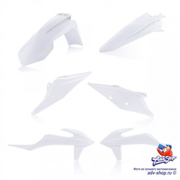 Acerbis комплект пластика белый KTM EXC EXC F XC W 20 23 / 0024053.031 - миниатюра 1