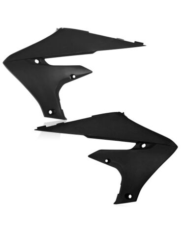 Боковины радиатора Yamaha YZ250F (2019 2023), YZ450F (2018 2022), WR250F (2020 2022), WR450F (2019 2022), Черный