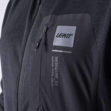 Leatt Мотокуртка ADV ThermaFlow 3.5 Stealth Black Grey - миниатюра 5