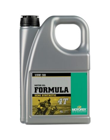 MOTOREX масло моторное Motorex Formula 4T 15w50 4L полусинтетика