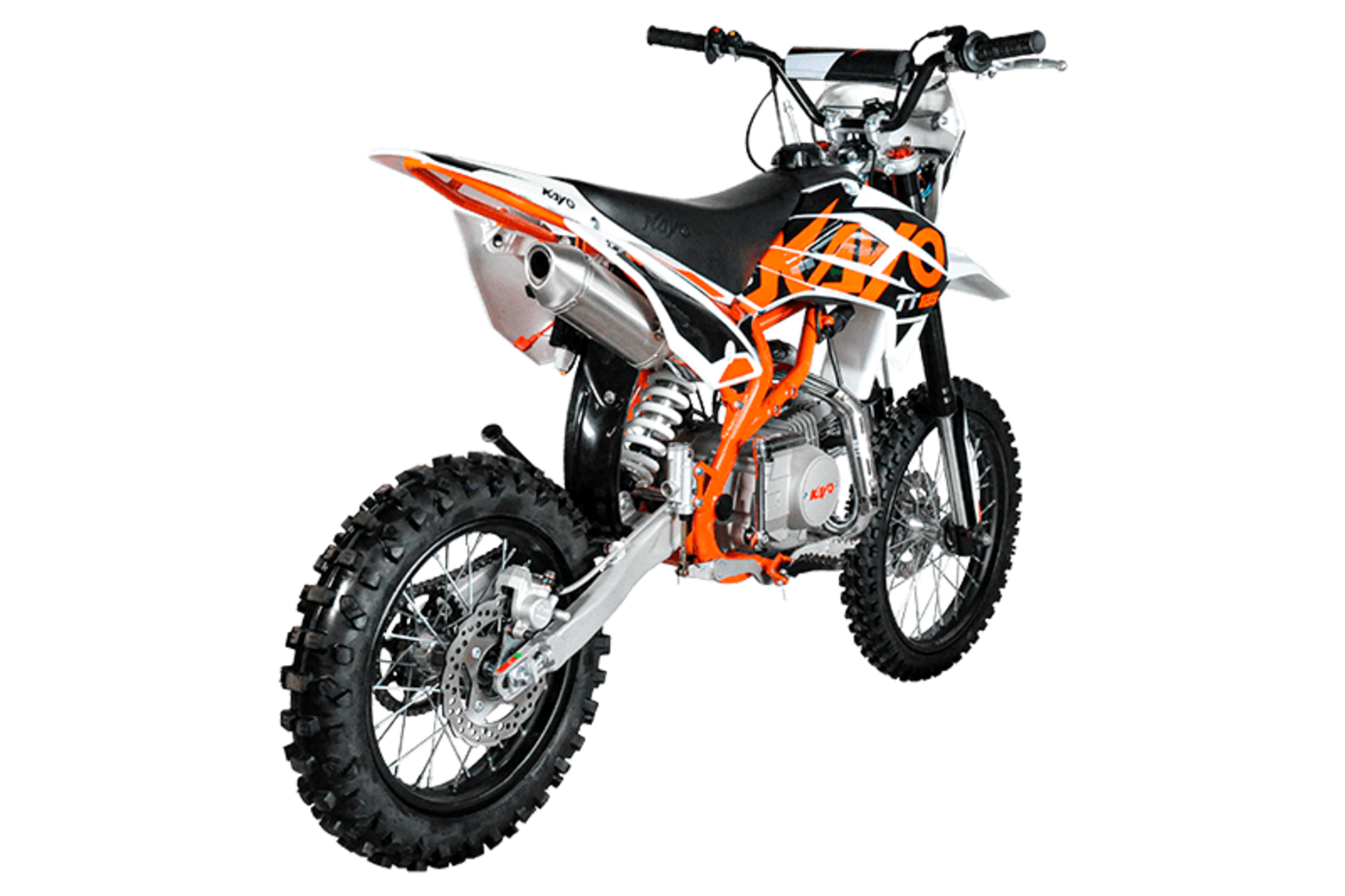 Питбайк KAYO BASIC TT125EA 17 14 KRZ (п автомат, эл. стартер) - фото 8