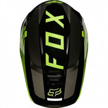 FOX Мотошлем кроссовый подростковый V1 Revn Flow Yellow - миниатюра 5