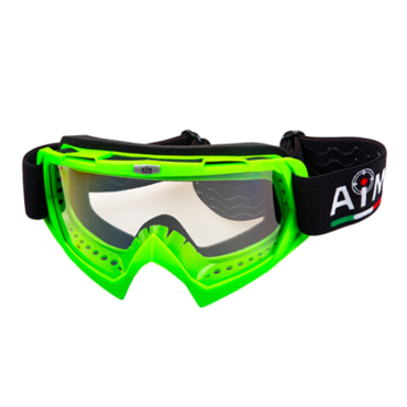 Очки кроссовые AiM 634 600 Green - миниатюра 1