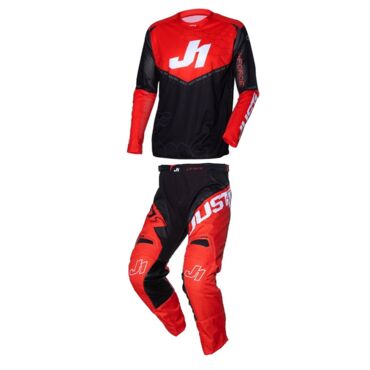 Комплект Just1 J FORCE HEXA (красный черный белый (штаны+джерси) - миниатюра 3