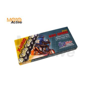 Цепь привода CZ Chains 520 ORMX Gold - 120 (Active Ring) - миниатюра 1