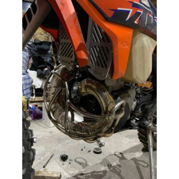 Клетка на резонатор (Tpi) KTM 250 300EXC 20 23 / Husqvarna TE250 300 20 23 / GasGas EC250 300 21 23 - миниатюра 10