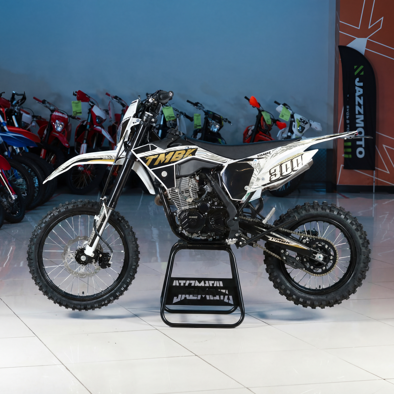 Мотоцикл эндуро TMBK ENVY 300 white yellow