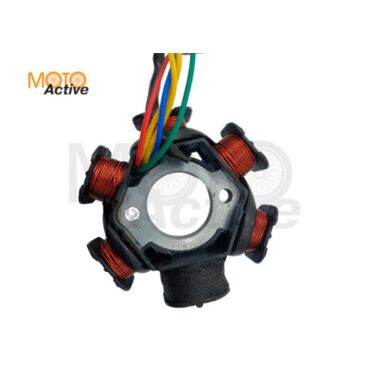 Статор генератора 157QMJ 150cc 5 1 катушка - миниатюра 2