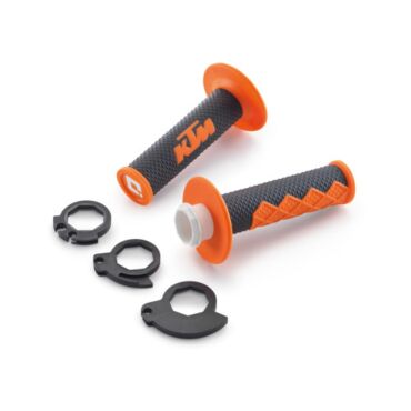 Грипсы Lock on оранжево черные KTM 08 16 - миниатюра 3