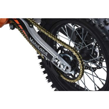 Питбайк Motoland 125 SX 125 E 17 14 оранжевый - миниатюра 9