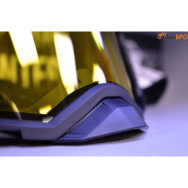 Очки зимние RSX Blizzard Winter, черный черный; двойная желтая линза - миниатюра 9