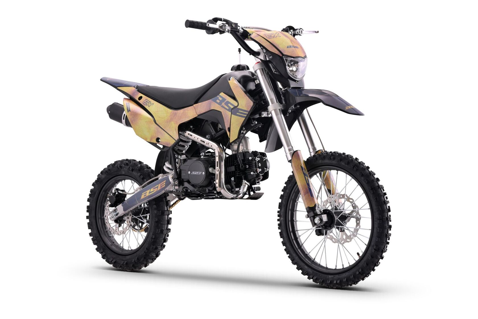 Питбайк BSE EX 17 14 Exclusive Gold - фото 7