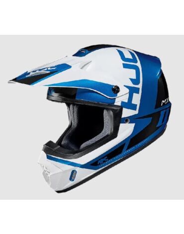 Мотошлем кроссовый HJC CS MX II CREED MC2 синий белый L