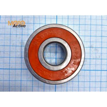 Подшипник 6303 17х47х14 2RS  коленвала ( GY6 50, ред р Suzuki AD50, колесо ZUBR) 