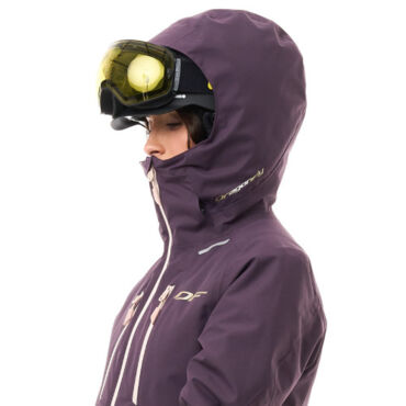 Dragonfly Куртка горнолыжная утепленная Gravity Woman 2025 Plum - миниатюра 21