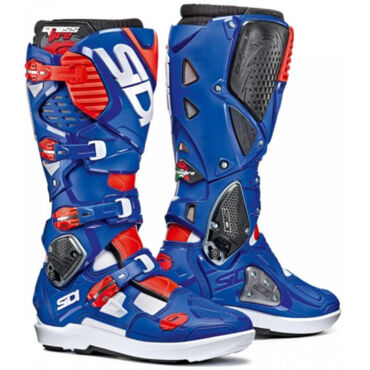 Sidi Ботинки Crossfire 3 SRS White Blue Red Fluo - миниатюра 1