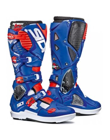 Sidi Ботинки Crossfire 3 SRS White Blue Red Fluo