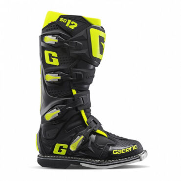 Мотоботы GAERNE SG 12, Black Yellow Fluo - миниатюра 7