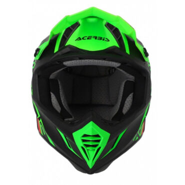 Acerbis Шлем кроссовый X Track 22 06 Fluo Green Black - миниатюра 5