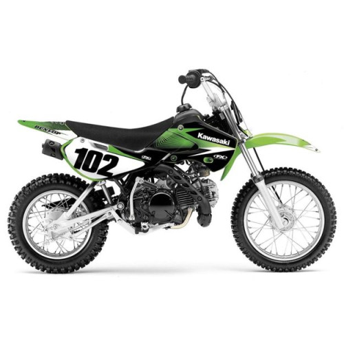 Набор наклеек FX Evo 9 под мотоциклы Kawasaki KX125 250 03 08 - фото 1