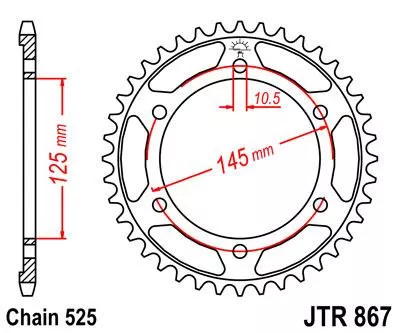 Звезда ведомая JTR867