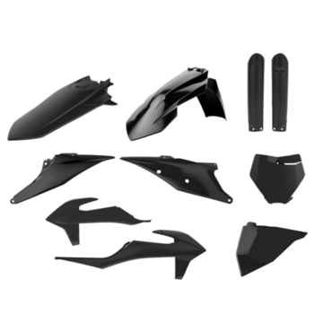 Polisport Full kit KTM SX XC SX F XC F(19) OEM комплект пластика черный SX 19 22 / EXC 20 22 // 178 91014 - миниатюра 1