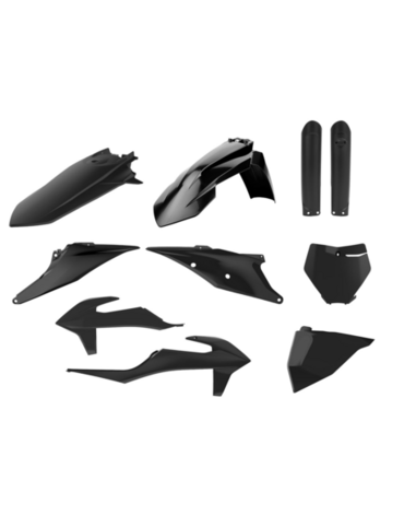Polisport Full kit KTM SX XC SX F XC F(19) OEM комплект пластика черный SX 19 22 / EXC 20 22 // 178 91014