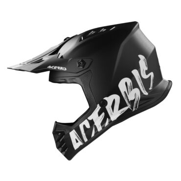 Acerbis Шлем детский Profile Junior Metallic Black - миниатюра 9