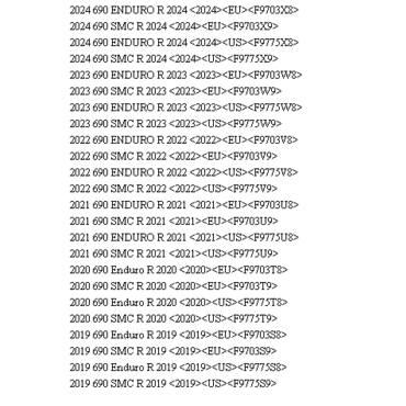 KTM крышка сцепления 690 R / SMC 19 23 ( 7683000124441 ) - миниатюра 5