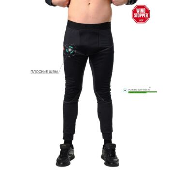 Starks Кальсоны Warm Long Pants Extreme мужские черные - миниатюра 5