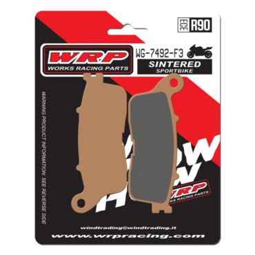 Тормозные колодки WRP WG 7492 F3 (LMP492 SR / FDB2281 / FA636) - миниатюра 1