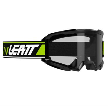 Leatt Маска Vizion 2.5 Black Neon Yellow Clear 90% - миниатюра 1
