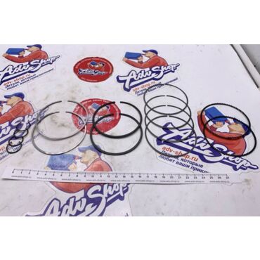 ADVS PISTON FULL KIT комплект поршней с кольцами, пальцами, стопорами +0,25 (первый ремонт) XL600 87 99 ( комплект 2 шт ) - миниатюра 4