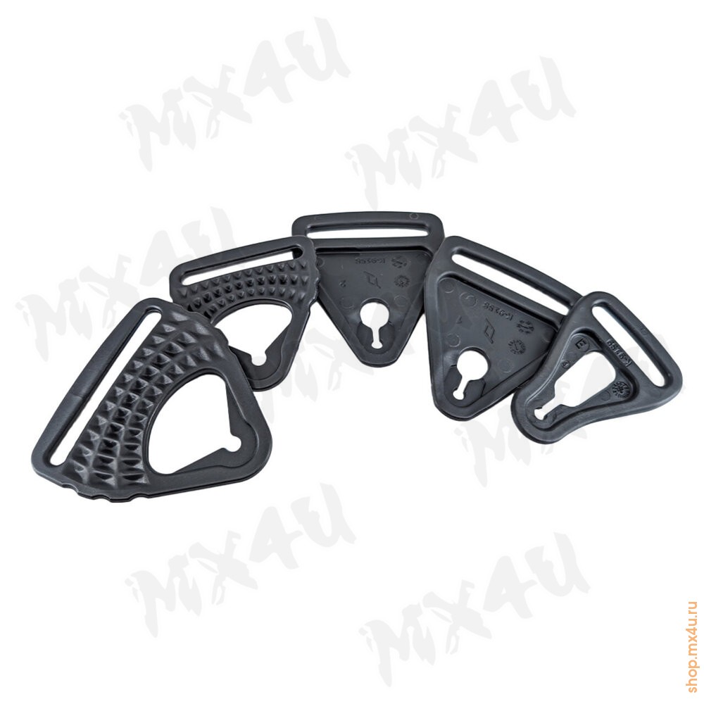 Застежки наколенников KX 3.0 (к т) - Черные - фото 1