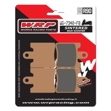 Тормозные колодки WRP WG 7340 F8 (LMP340 SM / FDB2085 / FA423) - миниатюра 1