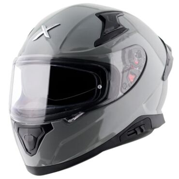 Шлем дорожный AXOR APEX SOLID E, grey gloss (M, Взрослая  Дорожная) - миниатюра 1