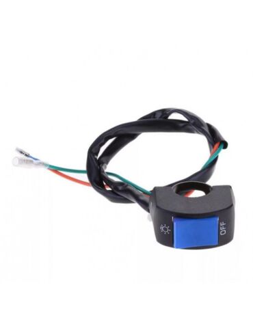 Кнопка включения фары с креплением на руль SM PARTS