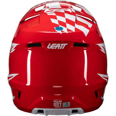 Шлем кроссовый Leatt Moto 3.5 V25 red с очками - миниатюра 5
