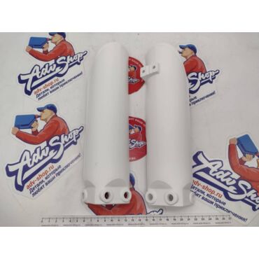 KTM FORK PROTECTOR SET 65 SX WHITE защита вилки белая 50 65 SX ( 4610109400028 ) - миниатюра 3