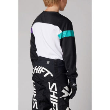 Подростковая джерси SHIFT White Label Ultra Youth (White Ultraviolet) - миниатюра 3