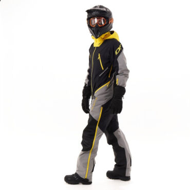 Dragonfly Комбинезон снегоходный Extreme 2.0 Man Black Yellow Gray 2023 - миниатюра 9