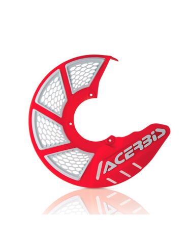 Защита переднего тормозного диска X Brake 2.0 Вентилируемая Красный / Белый
