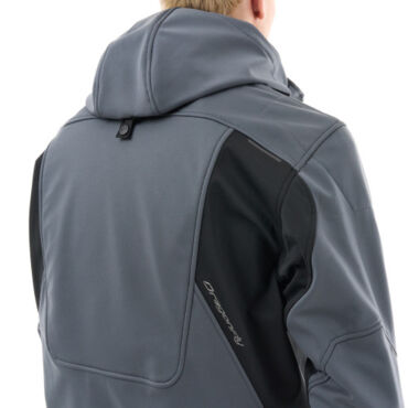 Dragonfly Мототолстовка DF Urban Man 2025 Grey с защитой - миниатюра 17