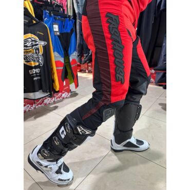 Fasthouse Брюки Grindhouse Pant Red Black - миниатюра 9