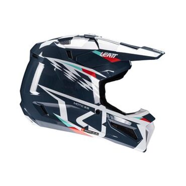 Шлем кроссовый Leatt Moto 3.5 Helmet Kit Blue - миниатюра 6