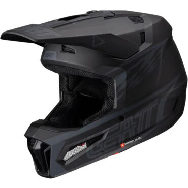 Шлем кроссовый Leatt 3.5 Stealth, V25 - миниатюра 5