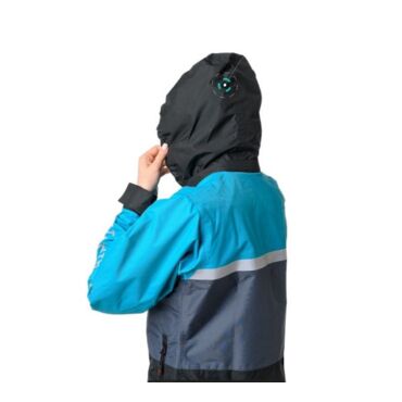 Starks Дождевая куртка женская Dry Rain DR 219 Серый Бирюзовый - миниатюра 10