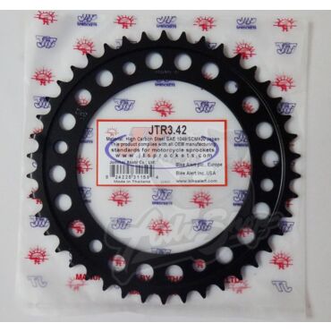 JTR 3 42 звезда ведомая стальная 42 зуба ( болт 10.5mm ) BMW F800 / F700 GS (10 16) - миниатюра 2