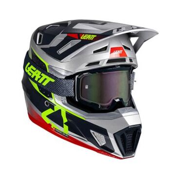 Шлем кроссовый Leatt Moto 7.5 Helmet Kit Steel V25 - миниатюра 6