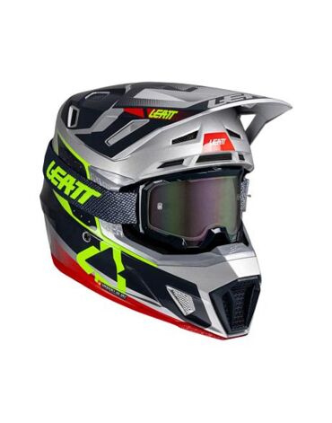 Шлем кроссовый Leatt Moto 7.5 Helmet Kit Steel V25